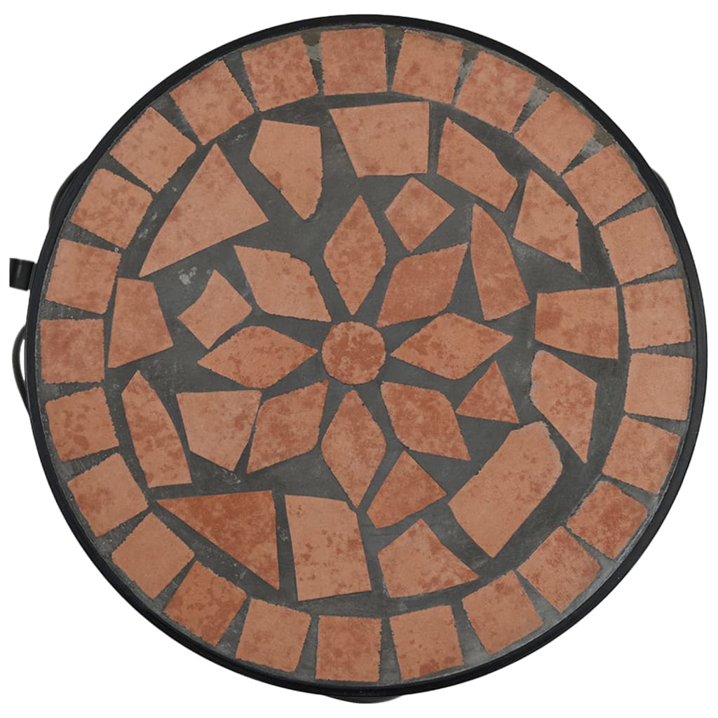 vidaXL Plant Stands 3 pcs Terracotta Ceramic 5