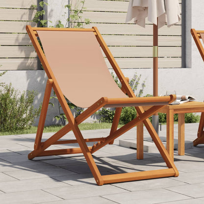 vidaXL Folding Chairs Fabric without Armrest
