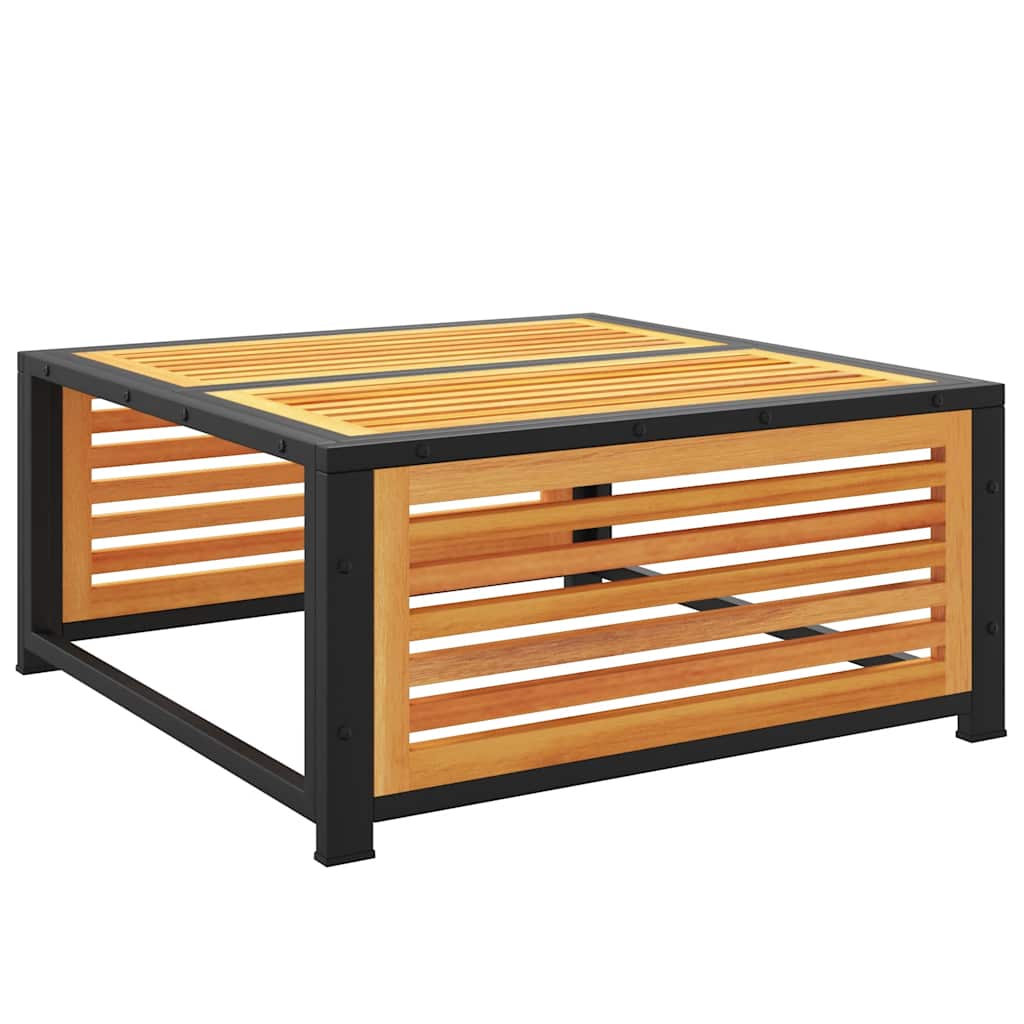 vidaXL Garden Table 68x68x30 cm Solid Wood Acacia 2