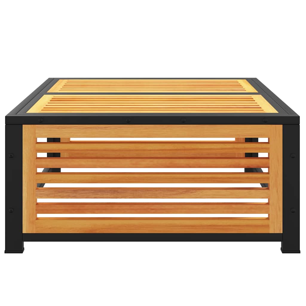 vidaXL Garden Table 68x68x30 cm Solid Wood Acacia 4
