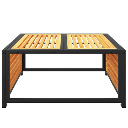 vidaXL Garden Table 68x68x30 cm Solid Wood Acacia 5
