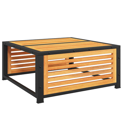 vidaXL Garden Table 68x68x30 cm Solid Wood Acacia 6