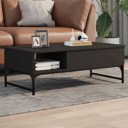 vidaXL Coffee Table 100x50x35 cm Engineered Wood and Metal