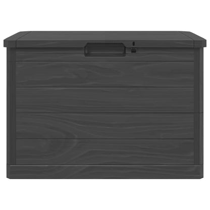 vidaXL Outdoor Cushion Box Anthracite 77.5x44.5x53 cm Polypropylene 5