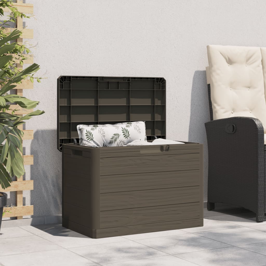 vidaXL Cushion Box | Brown | Polypropylene | Medium | Storage | Cushion Box 3