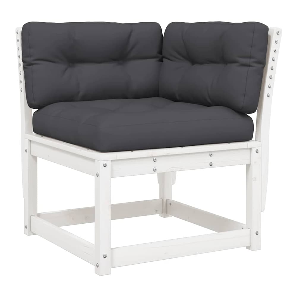 Garden Solid Wood Pine White