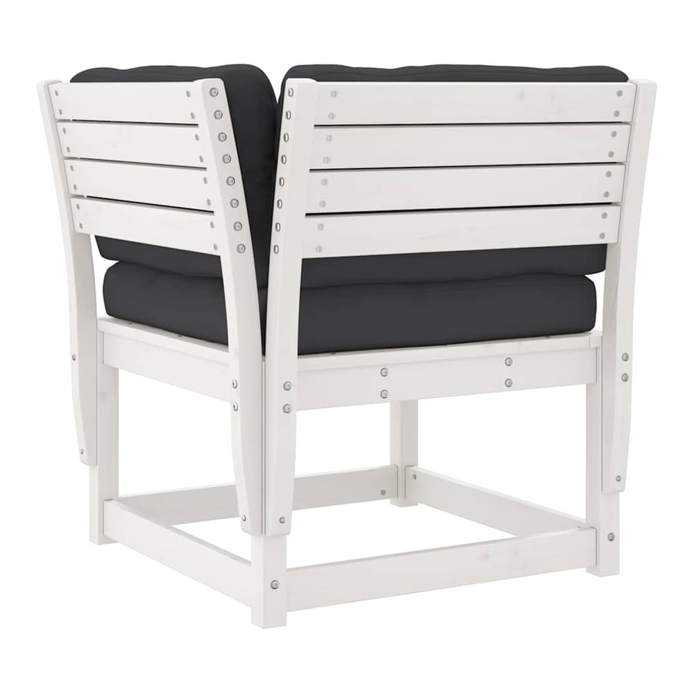 Garden Solid Wood Pine White