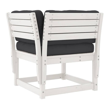 Garden Solid Wood Pine White