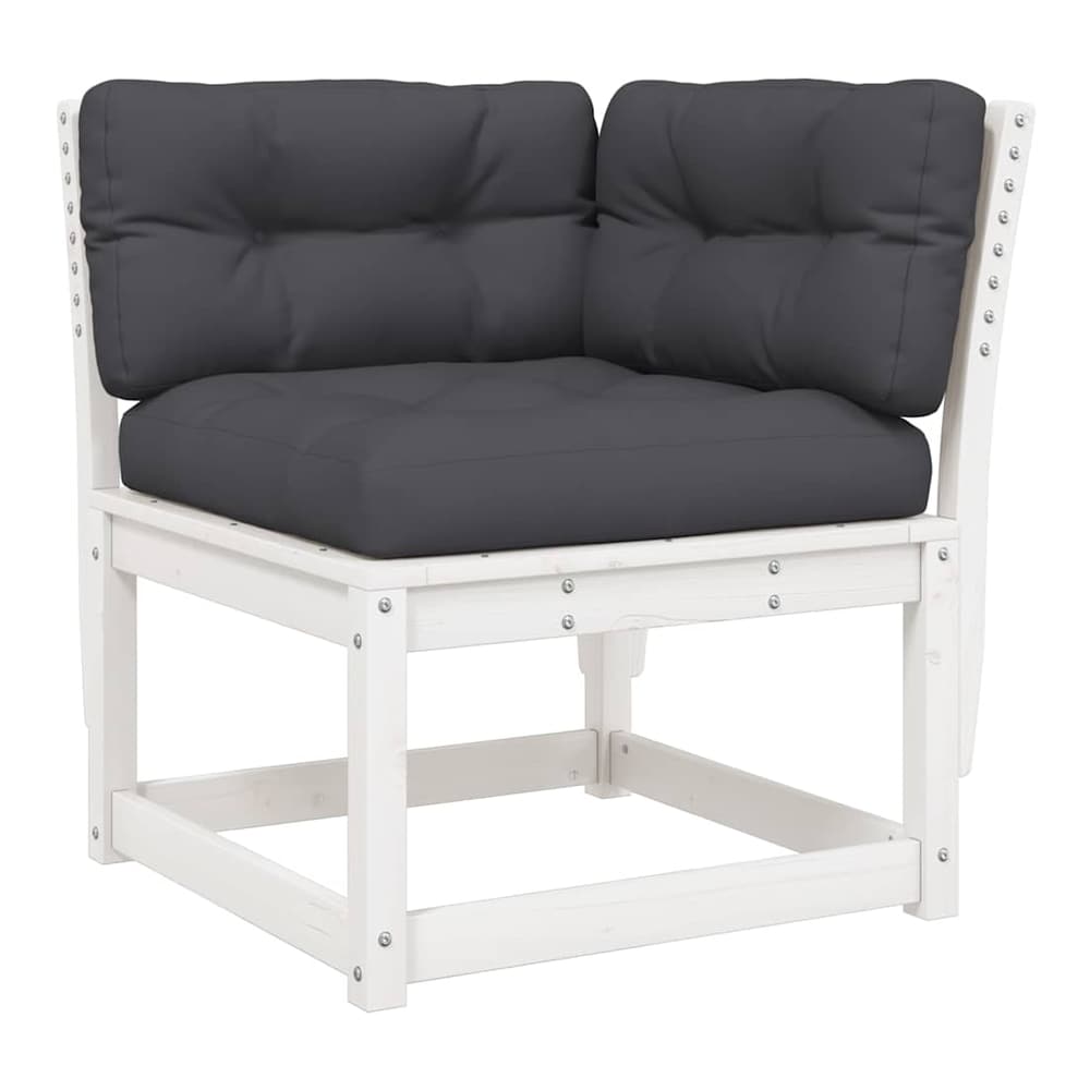 Garden Solid Wood Pine White