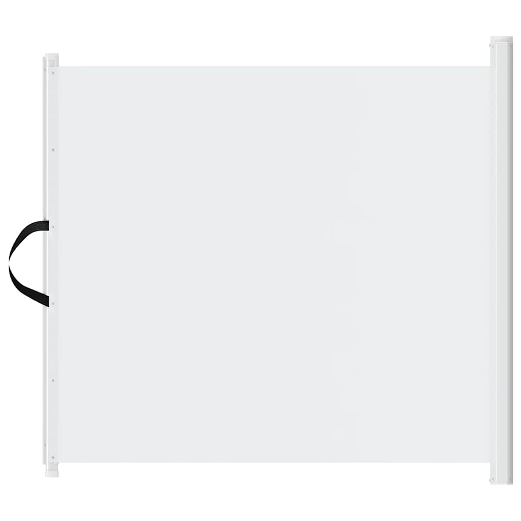vidaXL Retractable Pet Gate White 102.5x125 cm 2
