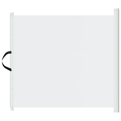 vidaXL Retractable Pet Gate White 102.5x125 cm 2