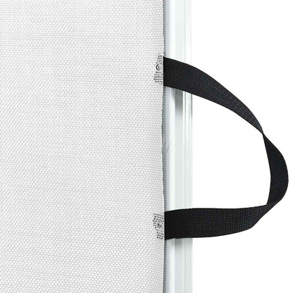 vidaXL Retractable Pet Gate White 102.5x125 cm 6
