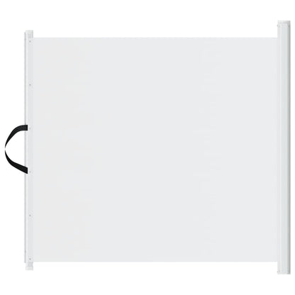 vidaXL Retractable Pet Gate White 117.5x125 cm 2
