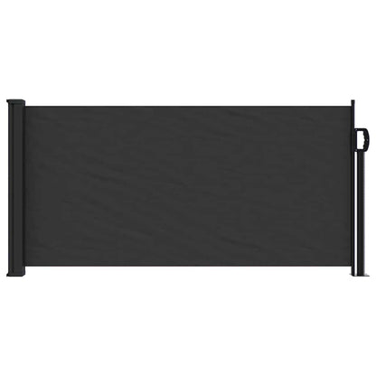 vidaXL Retractable Side Awning Black 100x300 cm 4