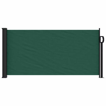 vidaXL Retractable Side Awning Dark Green 100x300 cm 3