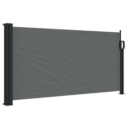 vidaXL Retractable Side Awning Anthracite 100x300 cm 2