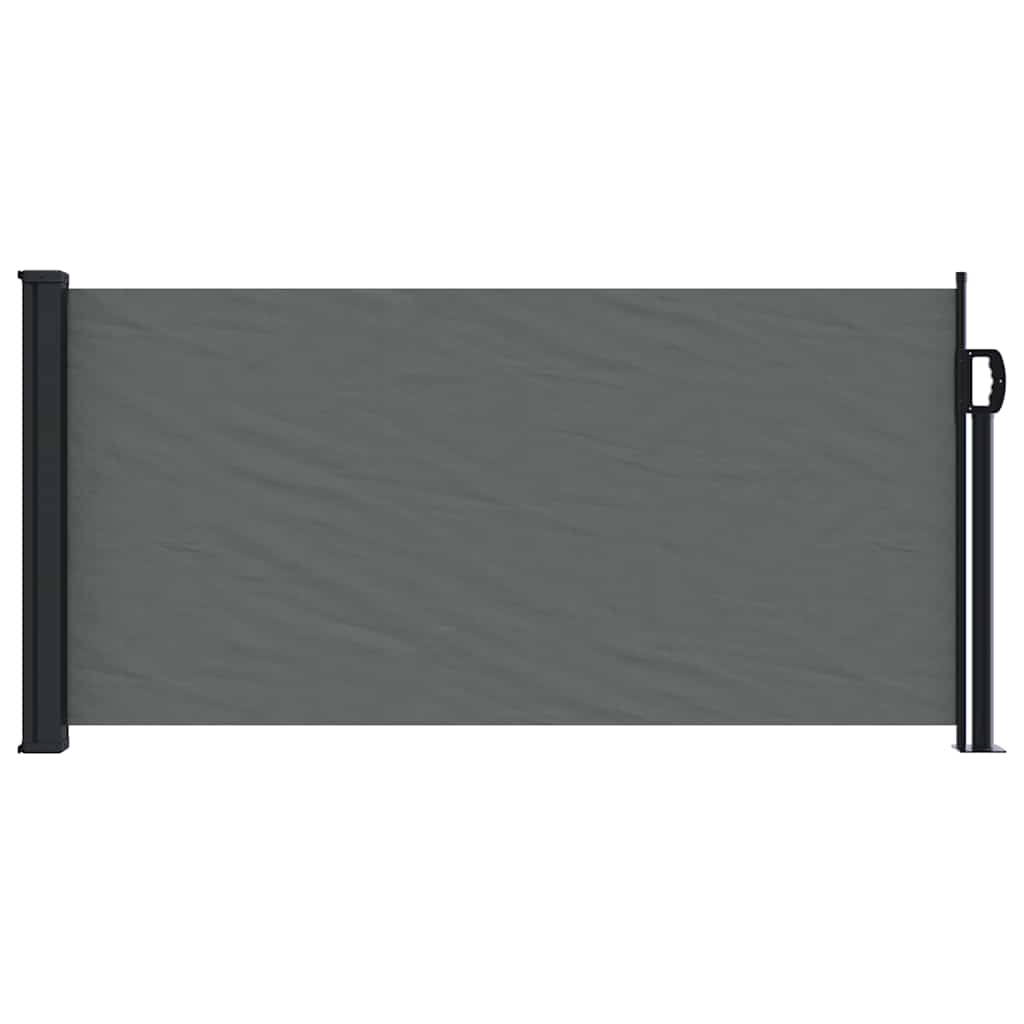 vidaXL Retractable Side Awning Anthracite 100x300 cm 4