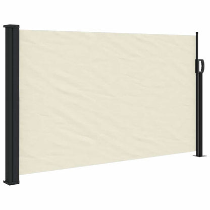 vidaXL Retractable Side Awning Cream 117x300 cm 2