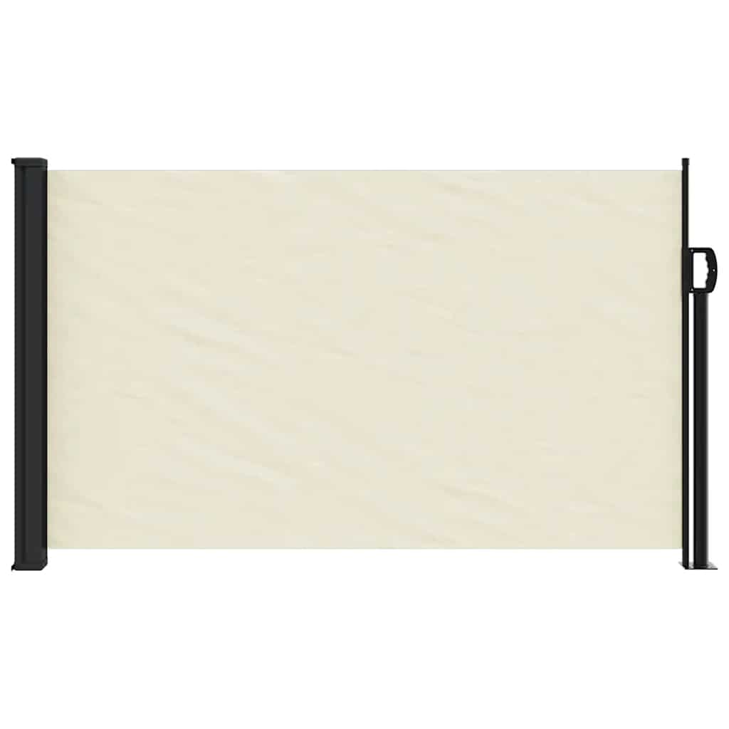 vidaXL Retractable Side Awning Cream 117x300 cm 3
