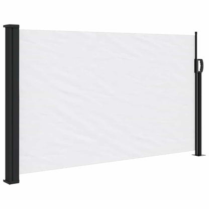 vidaXL Retractable Side Awning White 117x300 cm 2