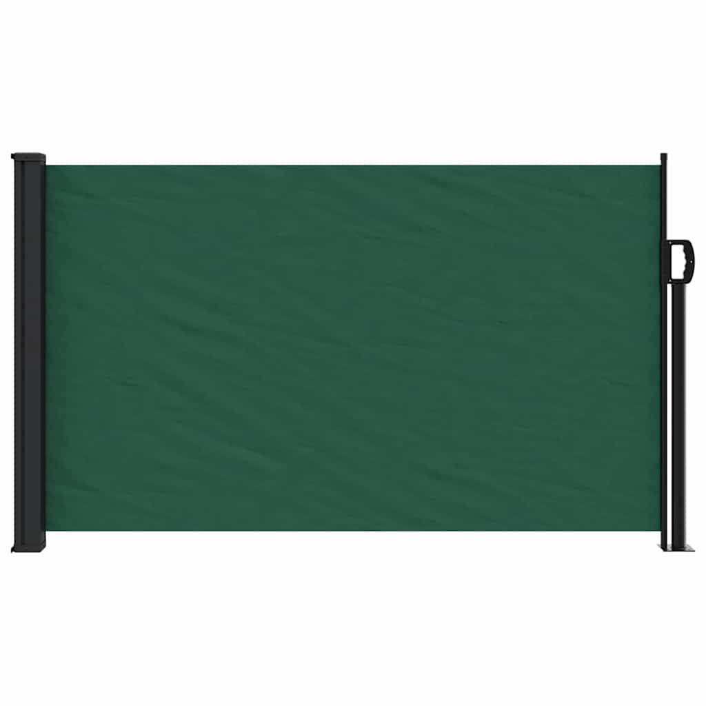 vidaXL Retractable Side Awning Dark Green 117x300 cm 3