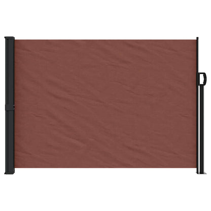 vidaXL Retractable Side Awning Brown 140x300 cm 3