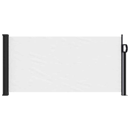 vidaXL Retractable Side Awning White 100x500 cm 3
