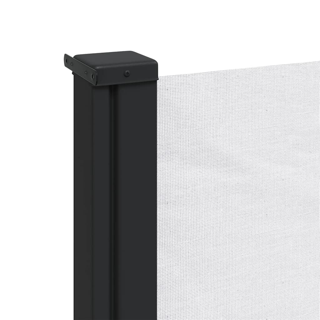 vidaXL Retractable Side Awning White 100x500 cm 5