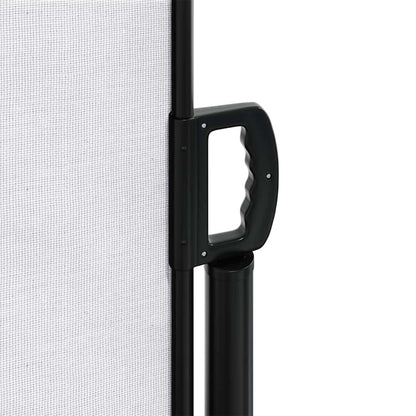 vidaXL Retractable Side Awning White 100x500 cm 6