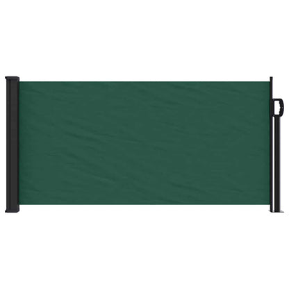 vidaXL Retractable Side Awning Dark Green 100x500 cm 3