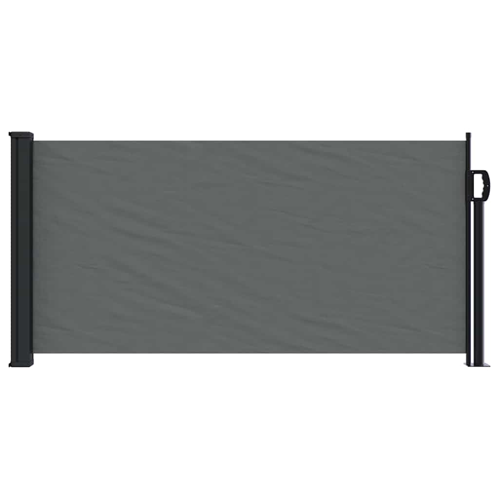 vidaXL Retractable Side Awning Anthracite 100x500 cm 4
