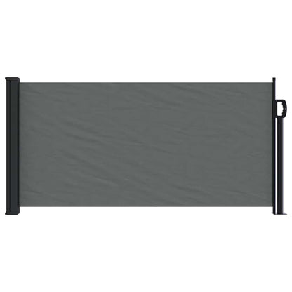 vidaXL Retractable Side Awning Anthracite 100x500 cm 4