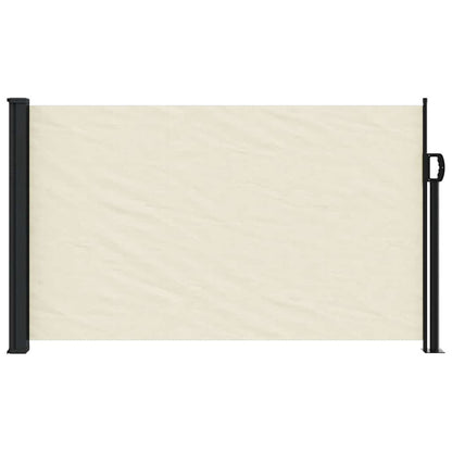 vidaXL Retractable Side Awning Cream 120x500 cm 3