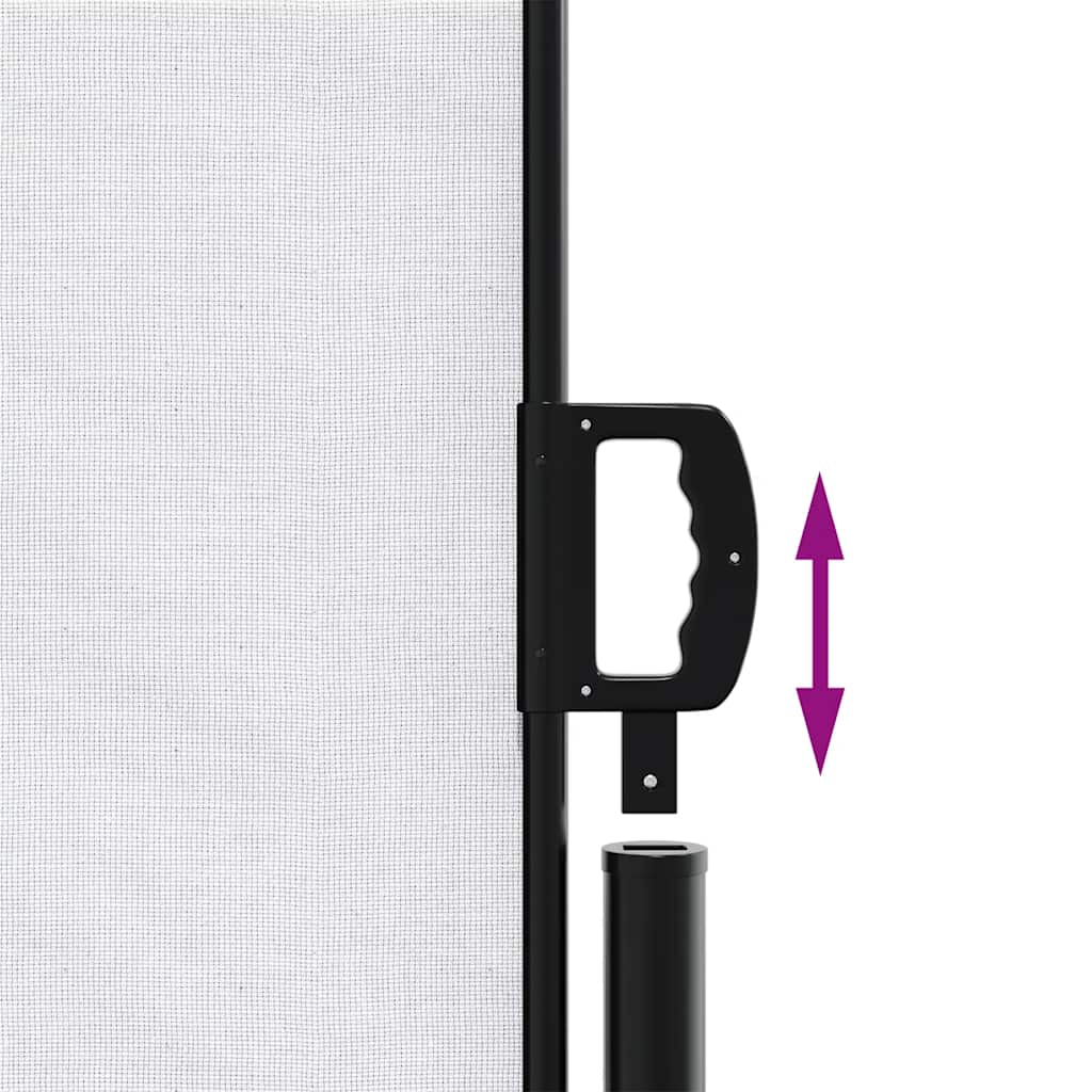 vidaXL Retractable Side Awning White 120x500 cm 6
