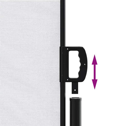 vidaXL Retractable Side Awning White 120x500 cm 6