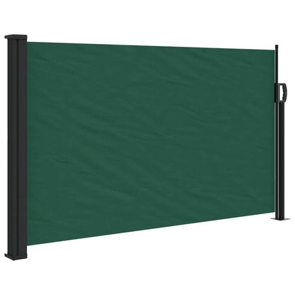 Retractable Side Awning 120x500 cm Drop 500 cm Width 120 cm Dark green