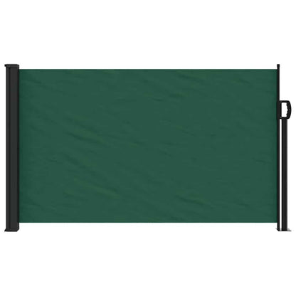 Retractable Side Awning 120x500 cm Drop 500 cm Width 120 cm Dark green