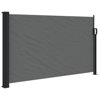 Retractable Side Awning 120x500 cm Drop 500 cm Width 120 cm Anthracite