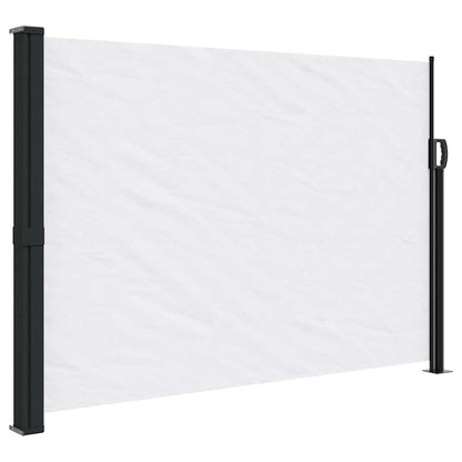 Retractable Side Awning 140x600 cm Drop 600 cm Width 140 cm White