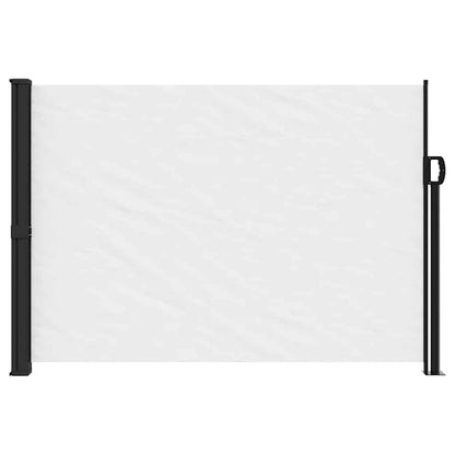 Retractable Side Awning 140x600 cm Drop 600 cm Width 140 cm White