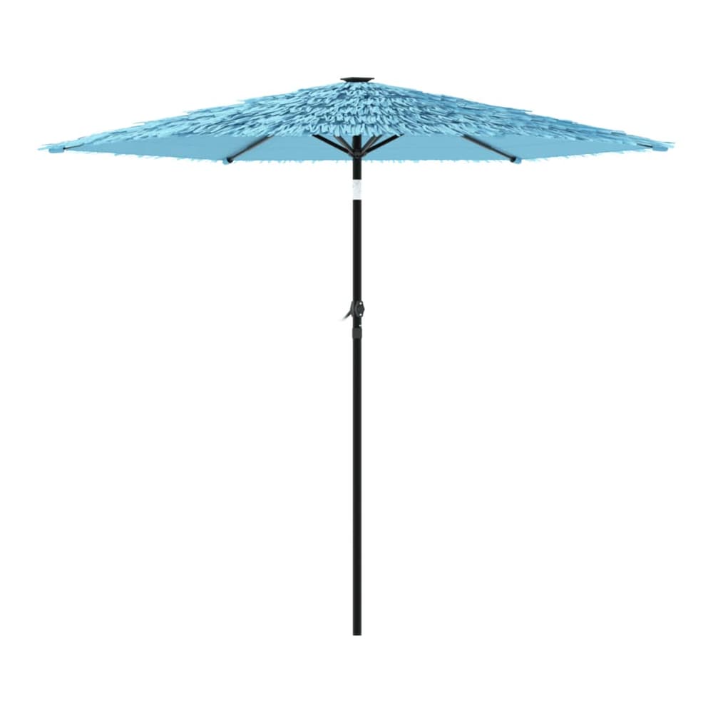 Garden Parasol with Steel Pole Blue 223 cm 213 cm 223 cm
