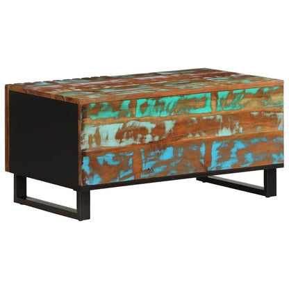 vidaXL Coffee Table 80x51x40 cm Solid Wood Acacia 4