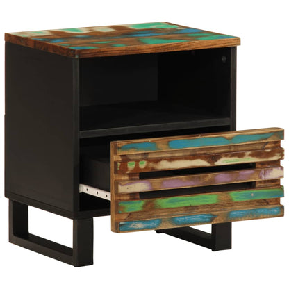 vidaXL Bedside Cabinets 2 pcs 40x33x46 cm Solid Wood Reclaimed 3