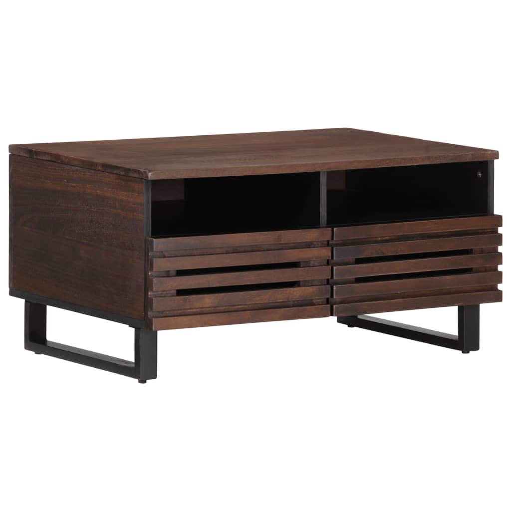 vidaXL Coffee Table Brown 80x55x40 cm Solid Wood Mango 1