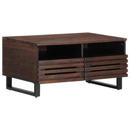 vidaXL Coffee Table Brown 80x55x40 cm Solid Wood Mango 1