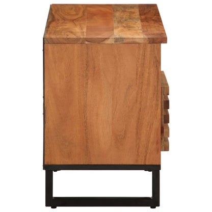 vidaXL TV Cabinet 100x34x46 cm Solid Wood Acacia 4