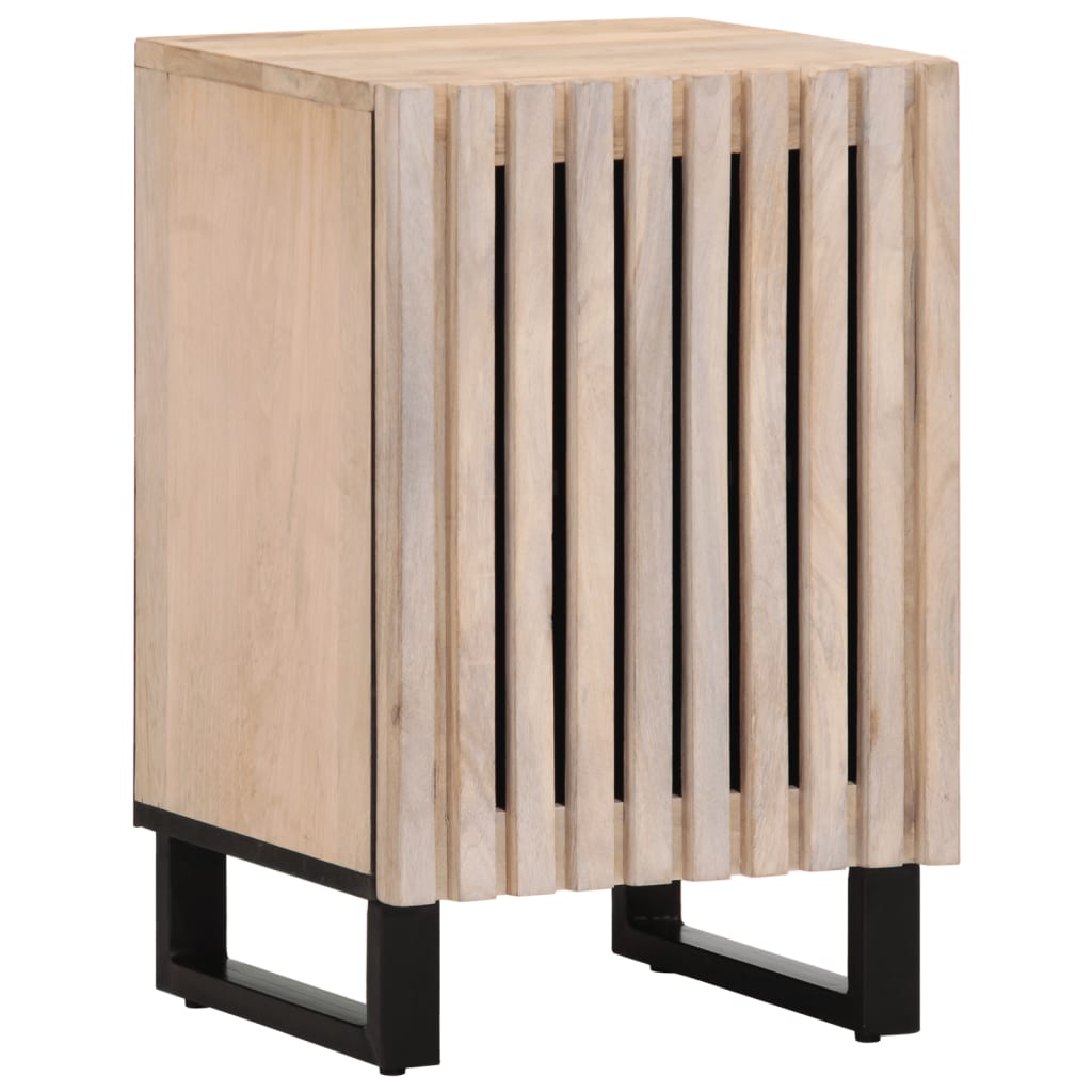 vidaXL Bathroom Cabinet 38x34x58 cm Solid Wood Mango 1
