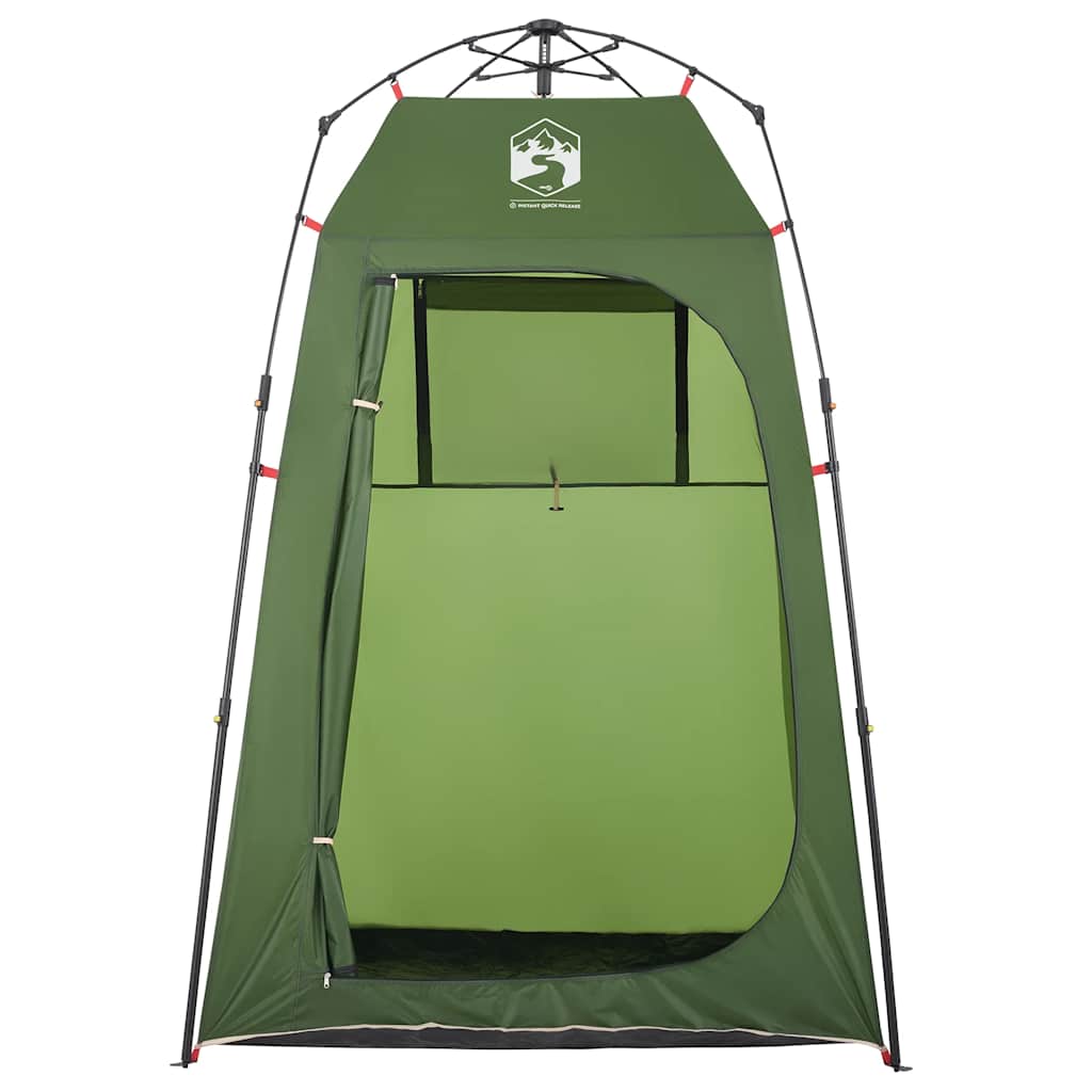 vidaXL Privacy Tent Green Quick Release Waterproof 6