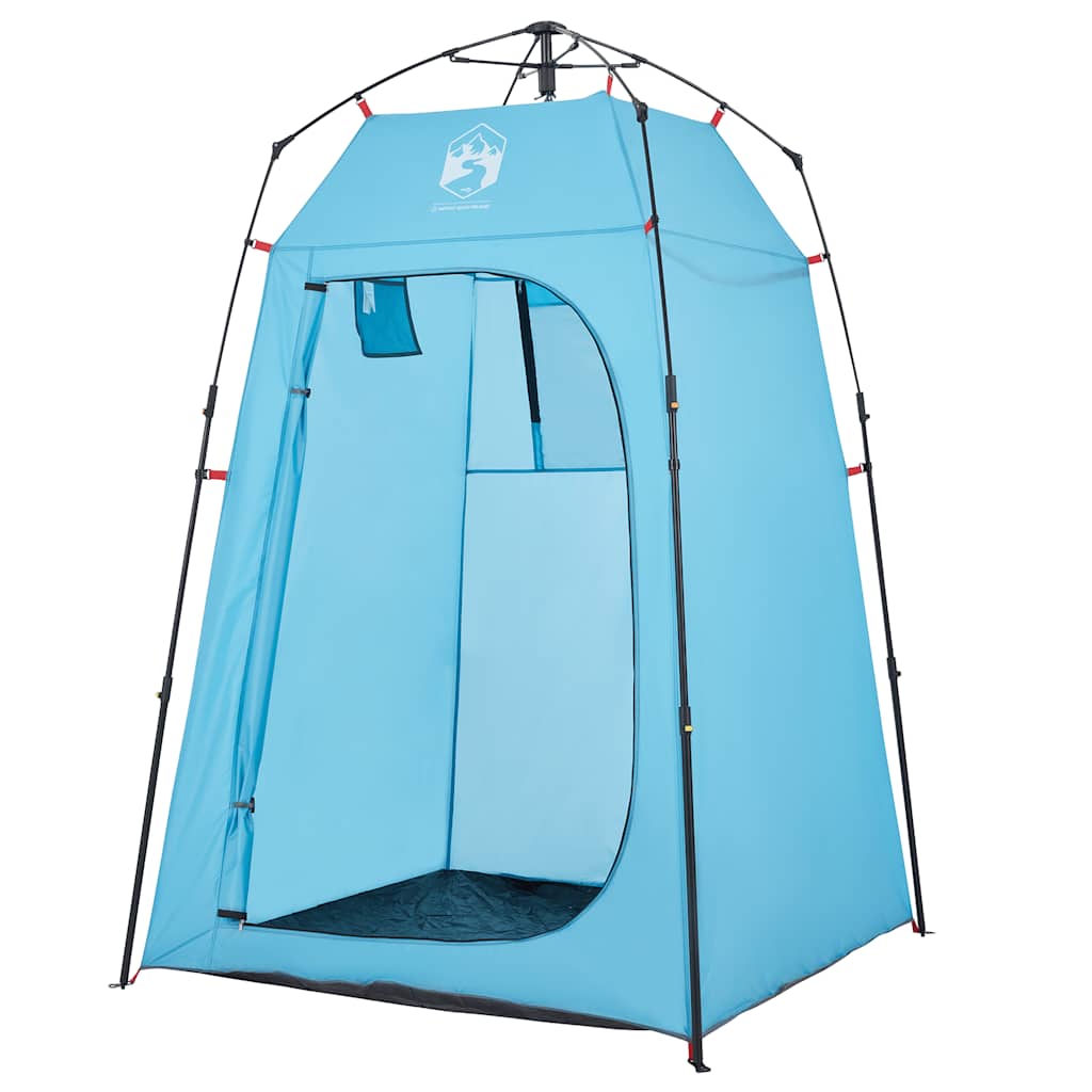 vidaXL Privacy Tent Blue Quick Release Waterproof 4