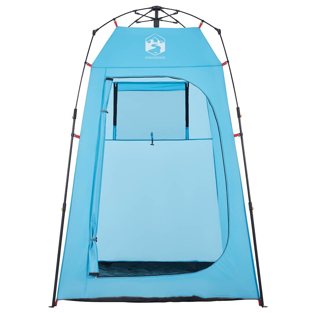 vidaXL Privacy Tent Blue Quick Release Waterproof 6